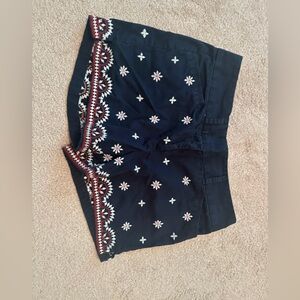 Red, White & Blue Loft Shorts